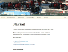 Tablet Screenshot of navsail.nl